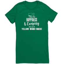Load image into Gallery viewer, Happiness Is Camping Near Yellow Wood Forest
