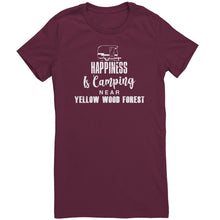 Load image into Gallery viewer, Happiness Is Camping Near Yellow Wood Forest
