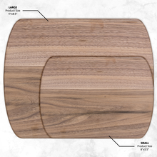 Load image into Gallery viewer, Hardwood_Oval_Cutting_Board_Dark_H_Size_Options_Mockup.png_15757540
