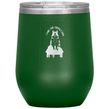 Load image into Gallery viewer, I_Came_I_Saw_I_Knocked_it_Over_12oz_Wine_Tumbler_Green_Mockup.png_16093107
