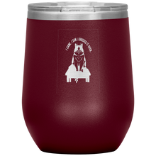 Load image into Gallery viewer, I_Came_I_Saw_I_Knocked_it_Over_12oz_Wine_Tumbler_Maroon_Mockup.png_16093102
