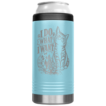 Load image into Gallery viewer, I_Do_What_I_Want_12oz_Koozie_Main_LtBlue_Mockup.png_16112218
