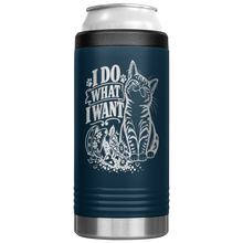 Load image into Gallery viewer, I_Do_What_I_Want_12oz_Koozie_Main_Navy_Mockup.png_16112229
