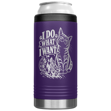 Load image into Gallery viewer, I_Do_What_I_Want_12oz_Koozie_Main_Purple_Mockup.png_16112219
