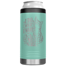Load image into Gallery viewer, I_Do_What_I_Want_12oz_Koozie_Main_Teal_Mockup.png_16112220
