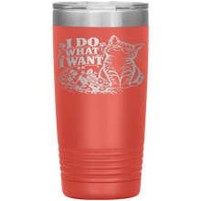 Load image into Gallery viewer, I_Do_What_I_Want_20oz_Tumbler_Coral_Mockup.png_16112563

