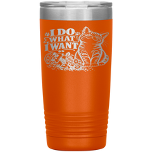 Load image into Gallery viewer, I_Do_What_I_Want_20oz_Tumbler_Orange_Mockup.png_16112567
