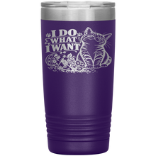 Load image into Gallery viewer, I_Do_What_I_Want_20oz_Tumbler_Purple_Mockup.png_16112560
