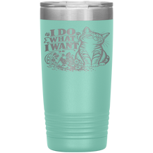 Load image into Gallery viewer, I_Do_What_I_Want_20oz_Tumbler_Teal_Mockup.png_16112561
