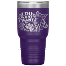 Load image into Gallery viewer, I_Do_What_I_Want_30oz_Tumbler_Purple_Mockup.png_16112644
