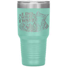Load image into Gallery viewer, I_Do_What_I_Want_30oz_Tumbler_Teal_Mockup.png_16112645
