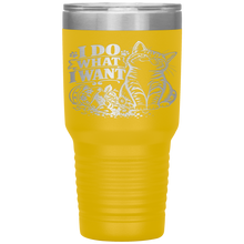 Load image into Gallery viewer, I_Do_What_I_Want_30oz_Tumbler_Yellow_Mockup.png_16112654
