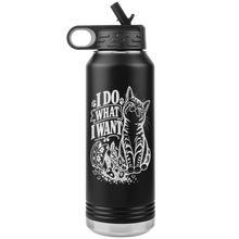 Load image into Gallery viewer, I_Do_What_I_Want_WB_Tumbler_Black_Mockup.png_16112659
