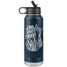 Load image into Gallery viewer, I_Do_What_I_Want_WB_Tumbler_Navy_Mockup.png_16112674
