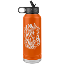 Load image into Gallery viewer, I_Do_What_I_Want_WB_Tumbler_Orange_Mockup.png_16112664
