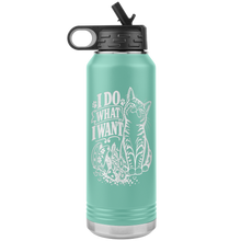 Load image into Gallery viewer, I_Do_What_I_Want_WB_Tumbler_Teal_Mockup.png_16112668
