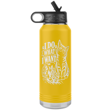 Load image into Gallery viewer, I_Do_What_I_Want_WB_Tumbler_Yellow_Mockup.png_16112672
