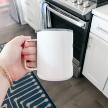 Load image into Gallery viewer, I_came_I_saw_I_knocked_it_over_Insulated_Mug_Lifestyle_LH_Kitchen_Mockup.png_16092919
