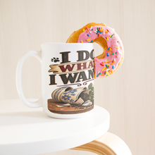 Load image into Gallery viewer, I_do_what_I_want_15ozWhiteMugLifetsyleDonutLH_Mockup.png_16106596
