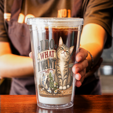Load image into Gallery viewer, I_do_what_I_want_Acrylic_Tumbler_Lifestyle_Coffee_02_Mockup.png_16106659
