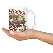 Load image into Gallery viewer, Im_Not_Lazy_Im_Conserving_Energy_15ozWhiteMugLifestyleRHServing_Mockup.png_16113413
