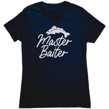 Load image into Gallery viewer, Master_Baiter_T-Shirt__Womens_Funny_Fi_Midnight_Navy_Mockup.png_16142307

