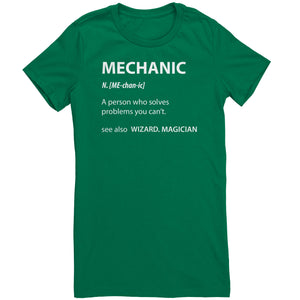 Mechanic A Person Who Solves Problems You Can't See Also Wizard Magician