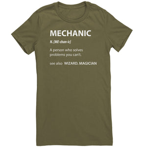 Mechanic A Person Who Solves Problems You Can't See Also Wizard Magician