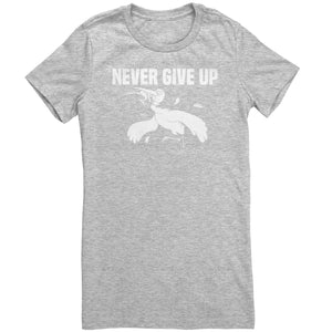 Never Give Up Bird and Frog Image