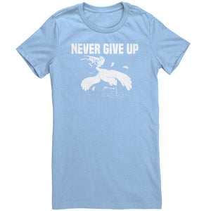 Never Give Up Bird and Frog Image