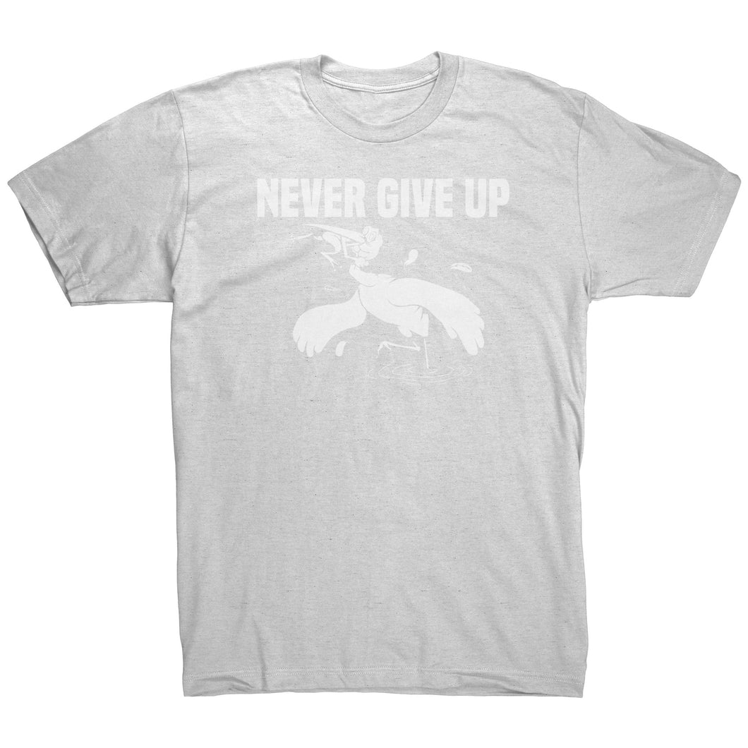 Never Give Up  Bird and Frog Image