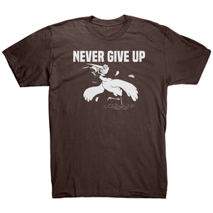 Never Give Up  Bird and Frog Image