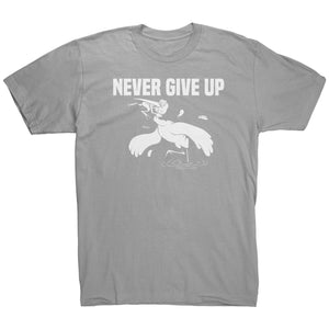 Never Give Up  Bird and Frog Image