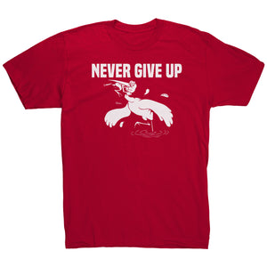 Never Give Up  Bird and Frog Image