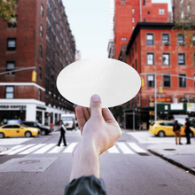 Load image into Gallery viewer, Oval_Sticker_White_WhiteOvalSticker_Hand_H_Mockup.png_15757664
