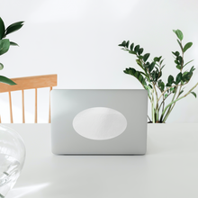 Load image into Gallery viewer, Oval_Sticker_White_WhiteOvalSticker_Laptop_H_Mockup.png_15757591

