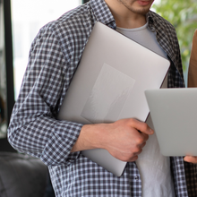 Load image into Gallery viewer, Rectangle_Sticker_Clear_ClearRecSticker_Laptop_H_Mockup.png_15757605

