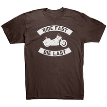 Load image into Gallery viewer, Ride Fast Die Last t-shirt
