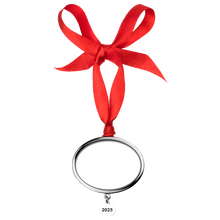 Load image into Gallery viewer, Silver_Year_Ornament_Main_Ribbon_Mockup.png_15725685
