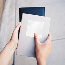 Load image into Gallery viewer, Square_Sticker_White_WhiteSquareSticker_Notebook_Mockup.png_15757623
