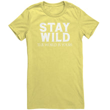 Load image into Gallery viewer, Stay Wild The World Is Yours
