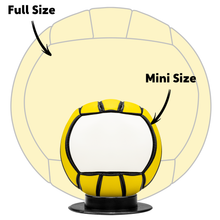 Load image into Gallery viewer, Water_Polo_Ball_Mini_Size_Mini_WaterPolo_Size_Comparison_Mockup.png_15759756
