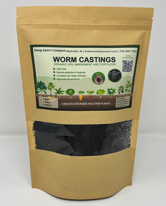 worm castings potting mix Worm Castings Bag