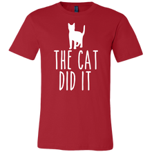 Load image into Gallery viewer, The Cat Did It t-shirt
