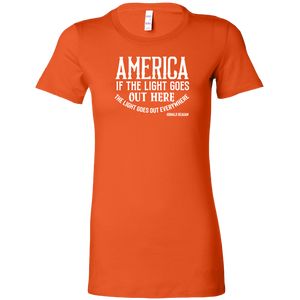 America If The Light Goes Out Here T-Shirt