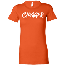 Load image into Gallery viewer, Women&#39;s Orange Clogger Shirt 
