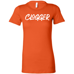 Women's Orange Clogger Shirt 