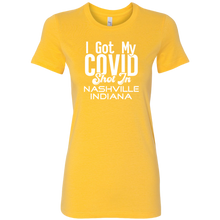 Load image into Gallery viewer, I Got My Covid Shot In Nashville Indiana T-Shirt
