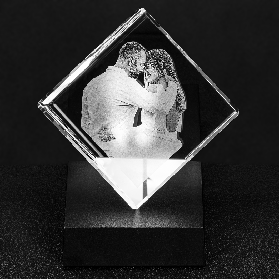 3d photos in glass