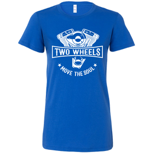 Two Wheels Move The Soul t-shirt